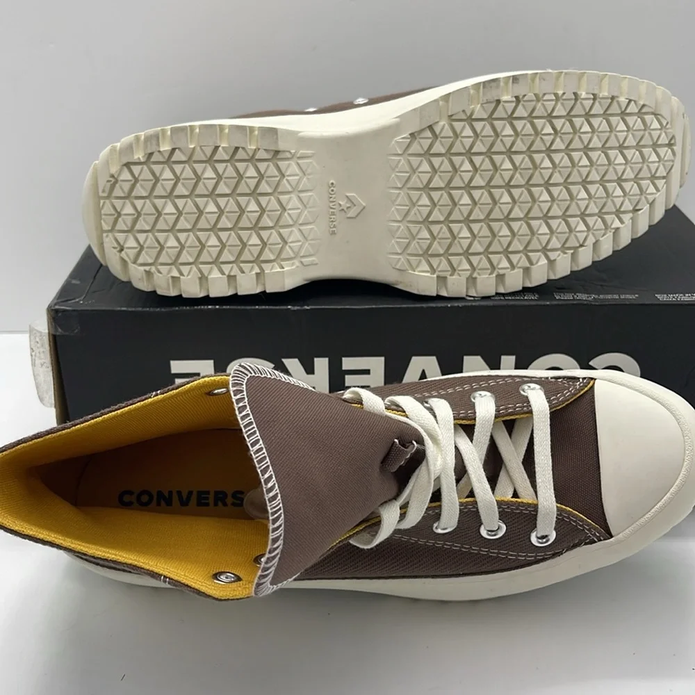 Converse Men’s High-Top Platform Sneakers A03808C CTAS LUGGED 2.0 HI SQUIRREL FR